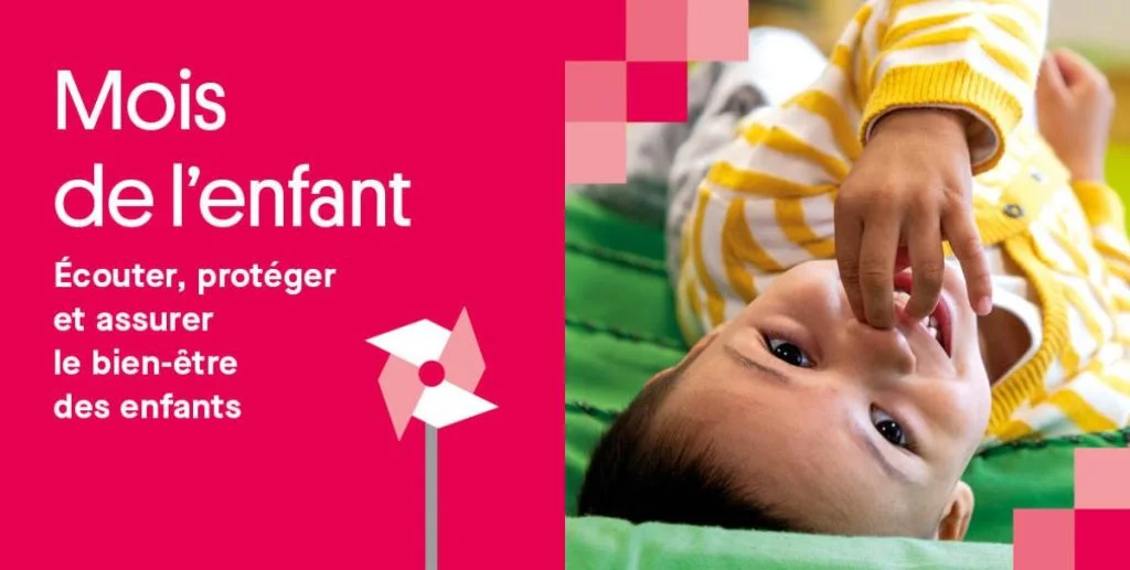 Affiche mois de l'enfant